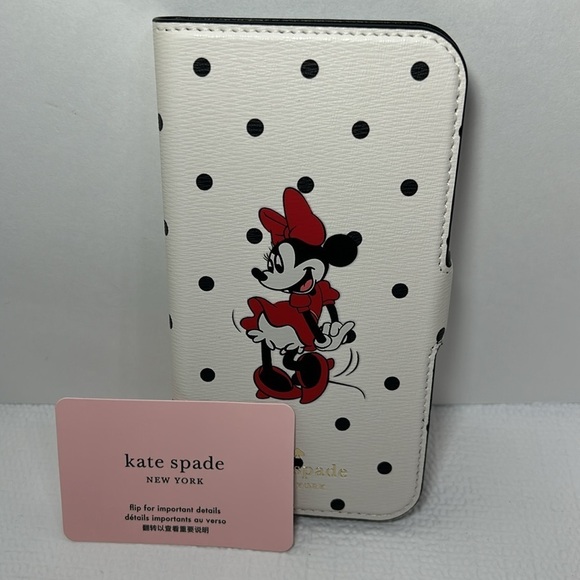 Kate Spade New York Mini Mouse case for iPhone 12 / 12 Pro Disney MM - Picture 4 of 8